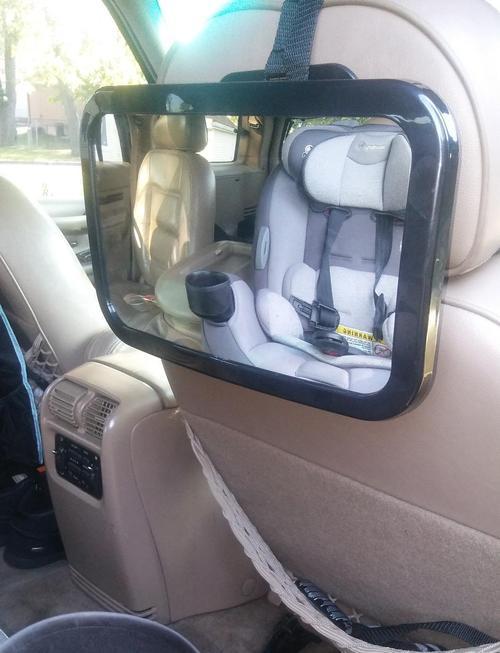 Rear Facing Car Seat Mirror Safety For Infant Newborn, Baby Mirror With Wide Rearview photo review