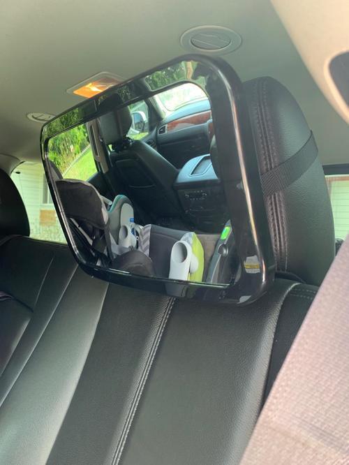 Rear Facing Car Seat Mirror Safety For Infant Newborn, Baby Mirror With Wide Rearview photo review