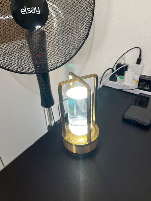 Rechargeable Metal LED Cordless Table Lamp with Touch Dimming for Restaurant Bedroom Home Outdoor Decor photo review