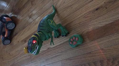 Remote Control Dinosaur Toys, Light Up & Realistic Roaring Sound, T Rex Dinosaur Toys, Electronic Walking Dinosaur Toys, Dinosaur Robot Toy photo review