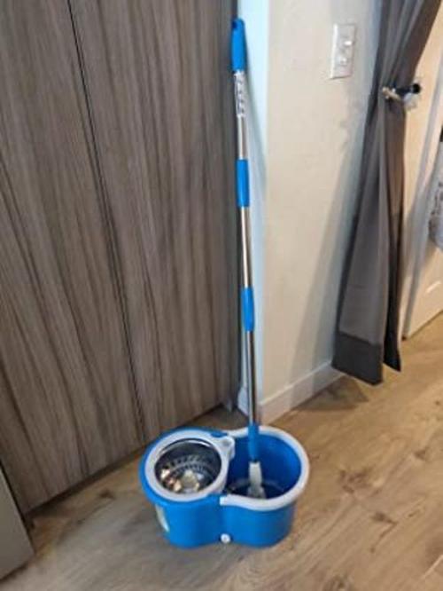 Rolling Magic 360 Floor Spin Mop Bucket, Household Mopping Bucket Automatic photo review