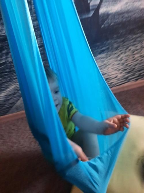 Sensory Hammock Swing for Cuddle Up and Therapy photo review