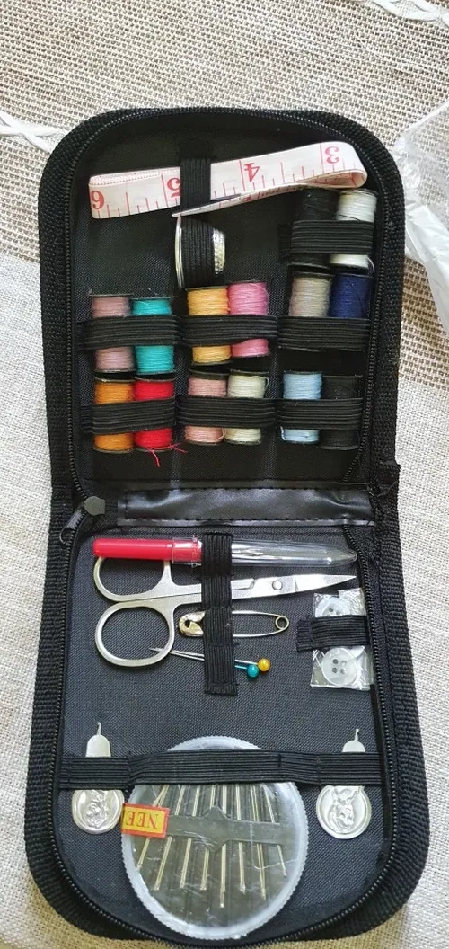 Sewing Kit DIY Sewing Supplies Basic Hand Sewing Kit for Beginner Emergency Travel Home Portable photo review