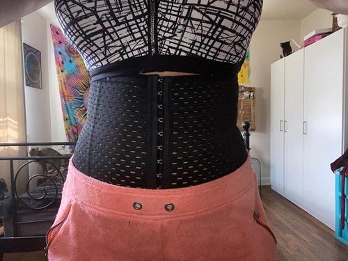 Sexy Women's Corset Steel Boned Waist Trainer Shaper photo review