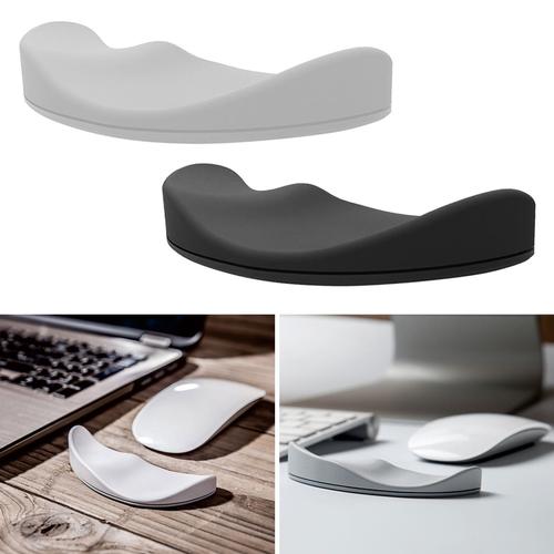 Silicone Non-slip Streamlined Wrist Rest Ergonomic Mouse Pad