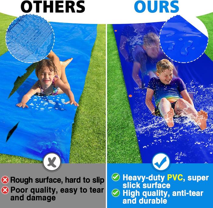 Slip Lawn Water Slide Giant Slip Water Slides For Kids Backyard For Kids And Adults