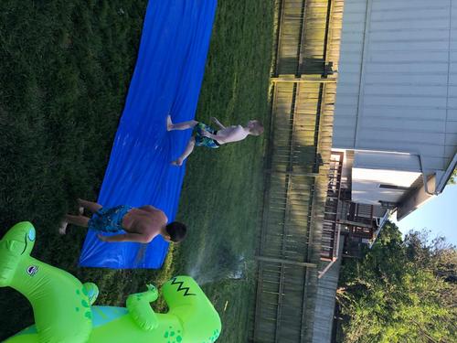 Slip Lawn Water Slide Giant Slip Water Slides For Kids Backyard For Kids And Adults photo review