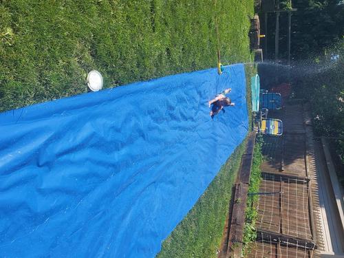 Slip Lawn Water Slide Giant Slip Water Slides For Kids Backyard For Kids And Adults photo review