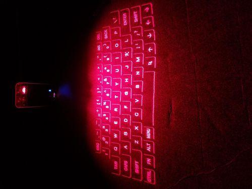 Smart Projected Keyboard for PC, Phone & Tablet | Wireless Laser Keyboard photo review