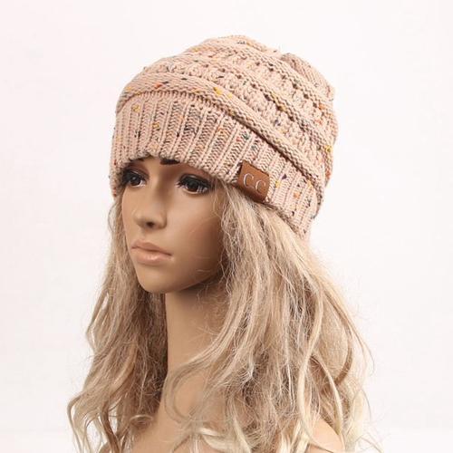 Soft Knit Beanie That's Perfect For Ponytails &amp; Buns