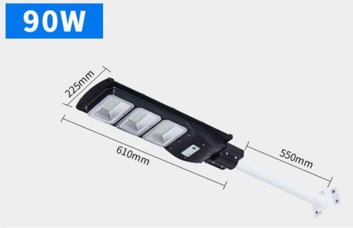 Solar led street light, Motion sensor