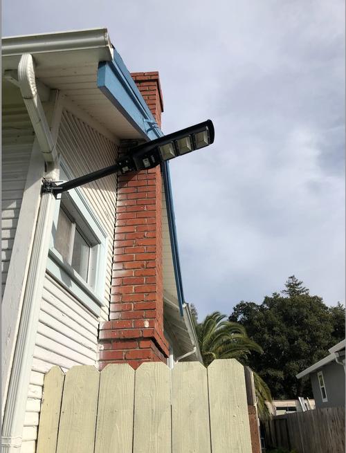 Solar led street light, Motion sensor photo review