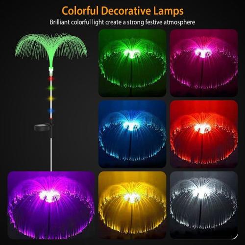 Solar Powered Jellyfish Lights