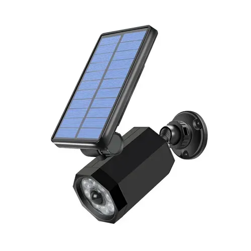 Solar Simulation Camera Wall Light for Outdoor Security