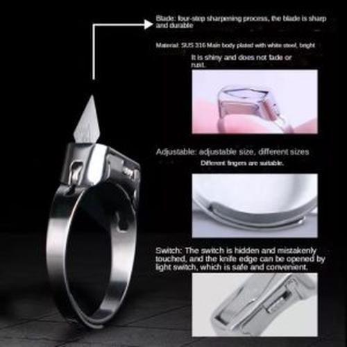 Stainless steel personal protection ring