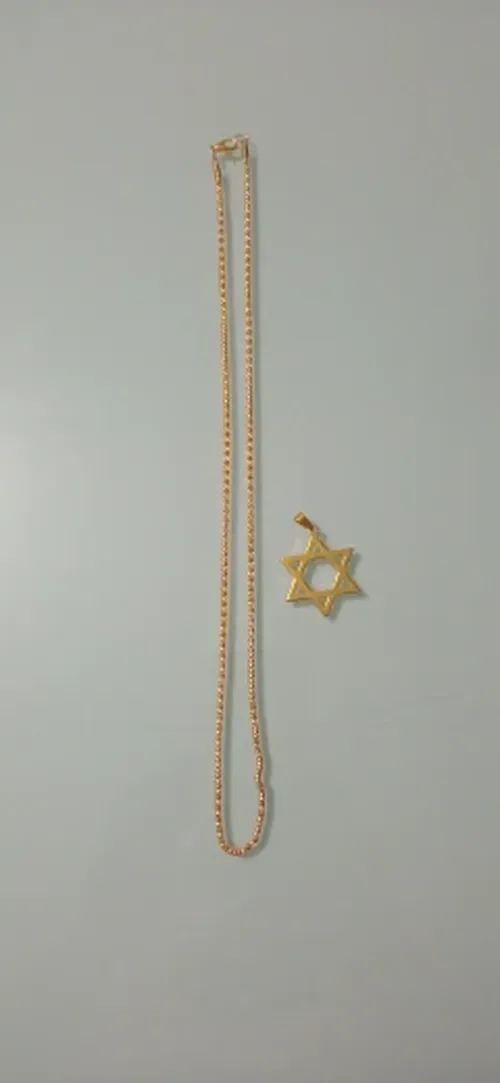 Star of David Twelve Tribes of Israel Pendant Necklace. photo review