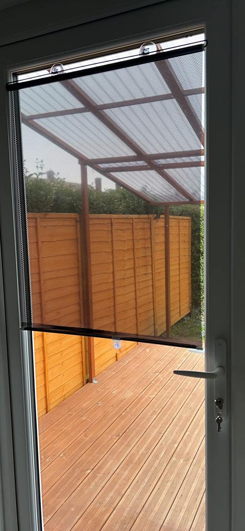 Suction Cup Solar Shades Roller Blinds photo review