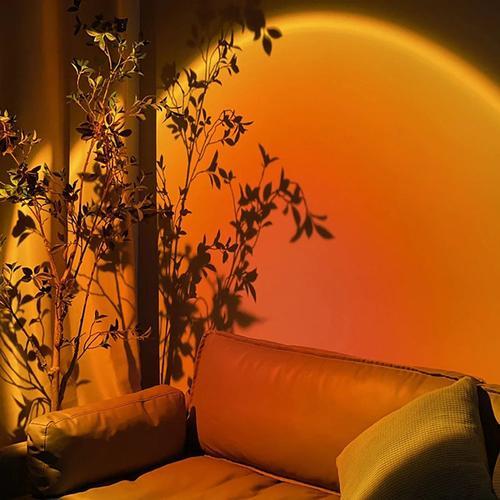 The Mellow Sunset Lamp, The Sun Never Sets Projection Sunset Atmosphere Light