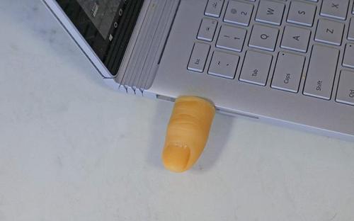 Thumb Shaped Flash Drive, Silicone Finger U Disk, USB Flash Memory Drive