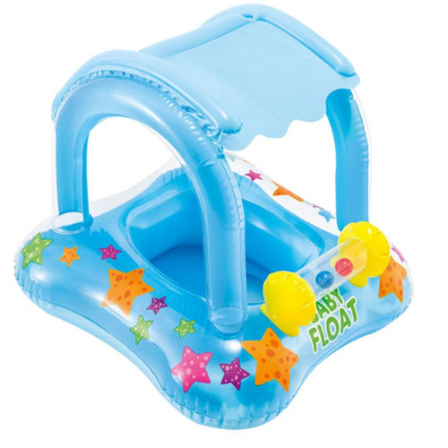 Toddler Swimming Pool Float With Canopy