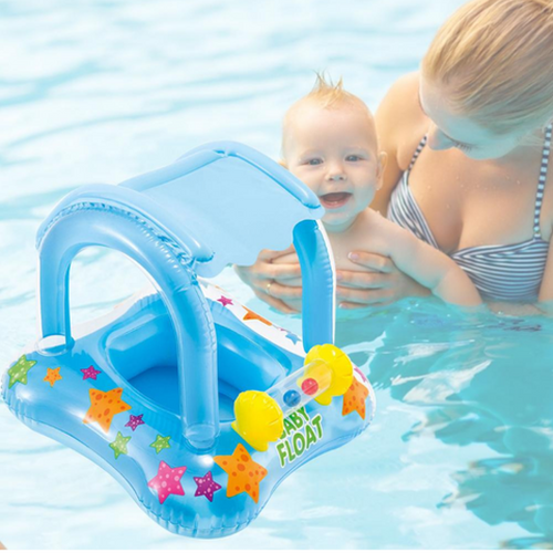 Toddler Swimming Pool Float With Canopy