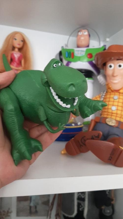 Toy Story Rex Movable Legs Dinosaur PVC Action Figure Collectible Toy for Kids photo review