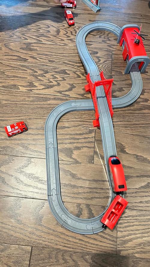 Train Sets for Boys & Girls, Battery Operated Train Set with Tracks Magnetic Connection, Train Set for Toddler photo review