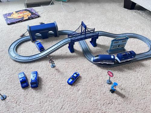 Train Sets for Boys & Girls, Battery Operated Train Set with Tracks Magnetic Connection, Train Set for Toddler photo review