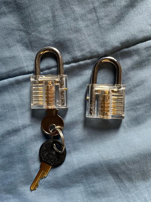 Transparent Lock Pick Practice Set photo review