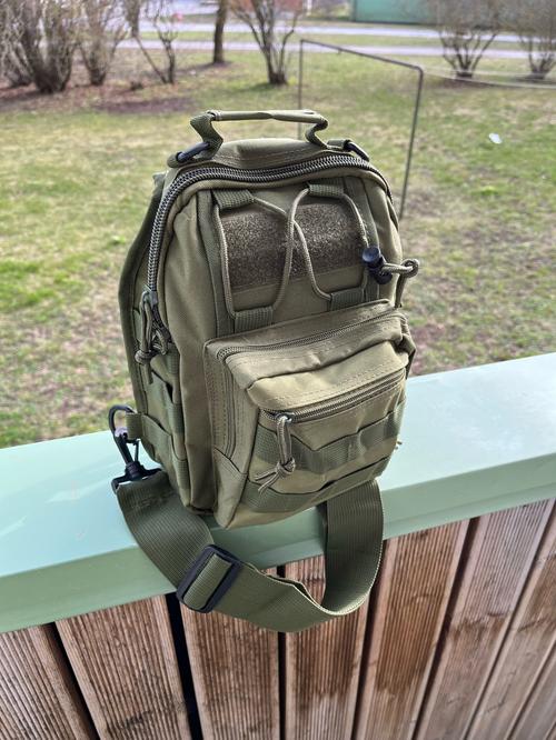 Travel Tactical Shoulder Bags Military Hiking Backpack Sports Army Camping Hunting Fishing Men Chest Sling Bags photo review