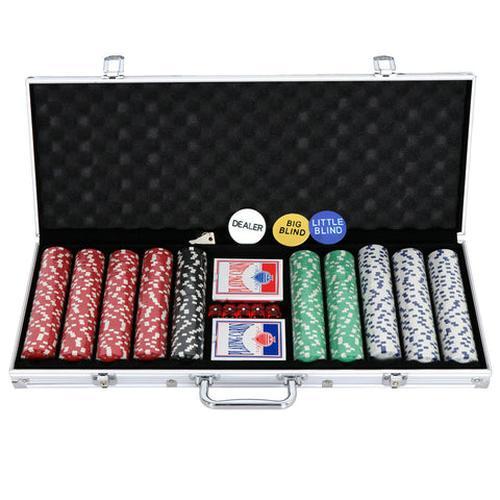 Ultimate Custom Poker Chips Set, Aluminum Box Chip Set Entertainment