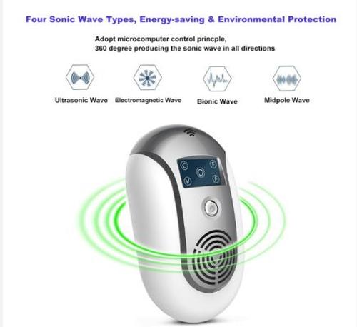 Ultrasonic Pest Repeller for Home - Keep Mosquitoes, Mice, Bugs Away