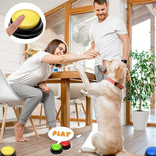 Voice Recording Button Pet Toys Dog Buttons For Communication Pet Training