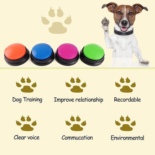 Voice Recording Button Pet Toys Dog Buttons For Communication Pet Training