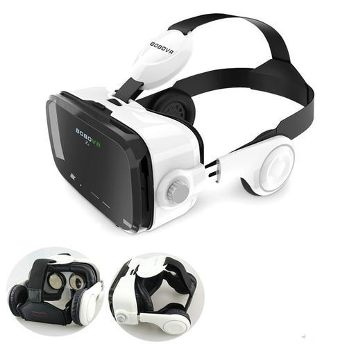 Vr Kit Virtual Reality Glasses With Stereo Headset For Mobile Phones