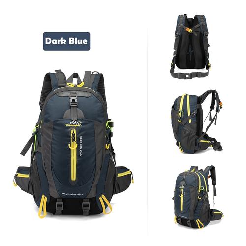 Waterproof Climbing Backpacks Men Women Outdoor Sports Backpacks Camping Hiking Backpacks Sports Bag Mountaineering Bag