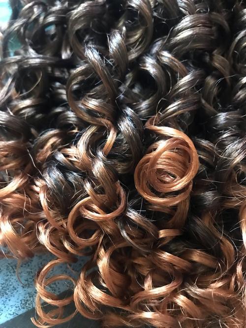 Wig Ponytail Wig Female African Small Curls photo review