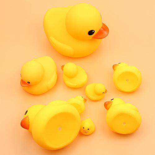 Yellow Duck Chewing Toy for Puppy Teeth Cleaning - Interactive Unzip Squeaky Toy