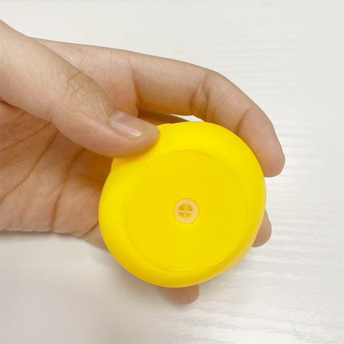 Yellow Duck Chewing Toy for Puppy Teeth Cleaning - Interactive Unzip Squeaky Toy