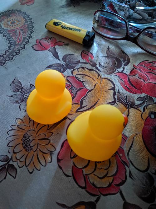 Yellow Duck Chewing Toy for Puppy Teeth Cleaning - Interactive Unzip Squeaky Toy photo review